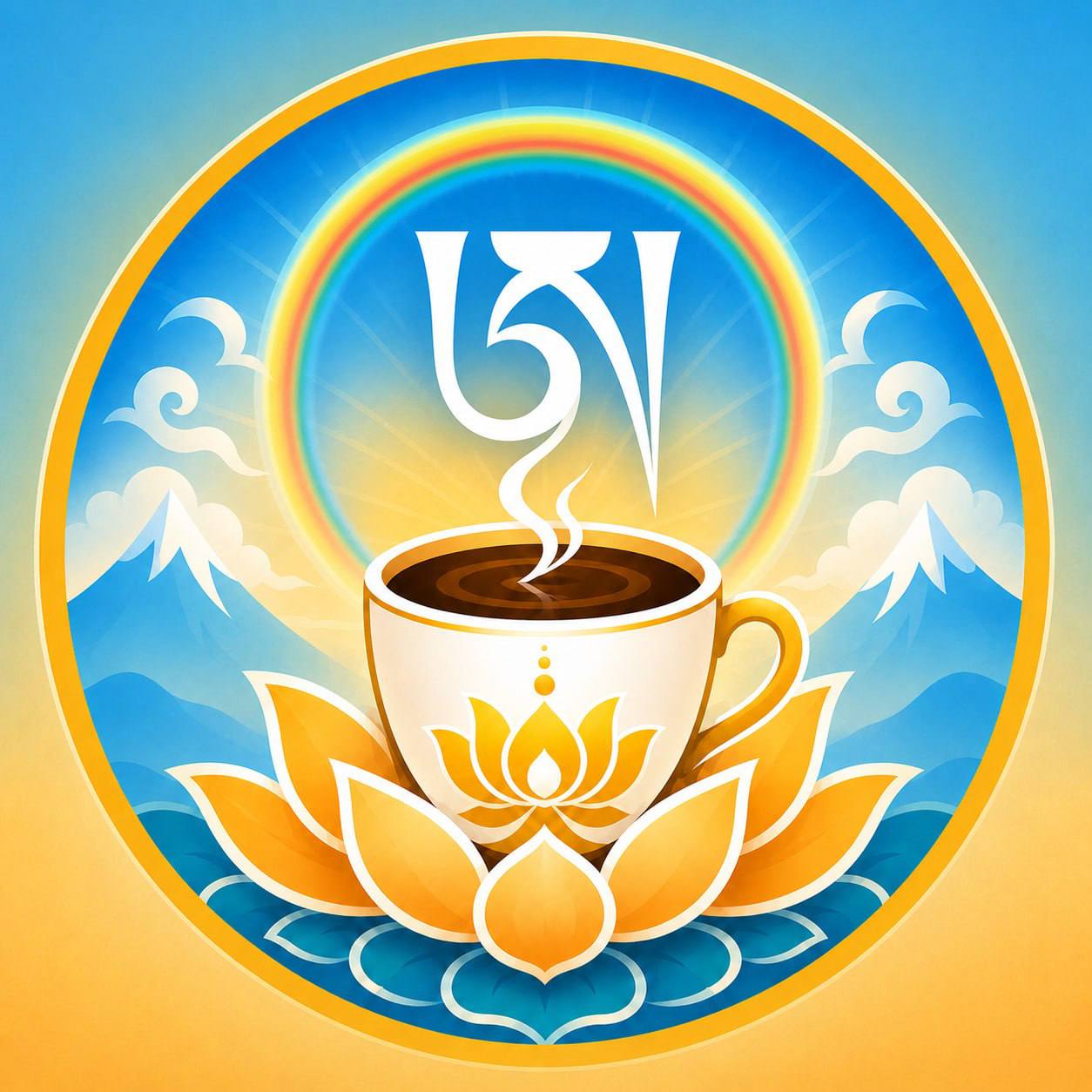 Random Coffee для сангхи Ринченлинг
